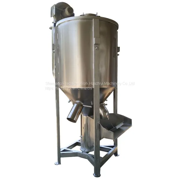 Industrial Chemical Plant Vertical Mixer Dryer 5000kg 5T Vertical Mixer Dryer
