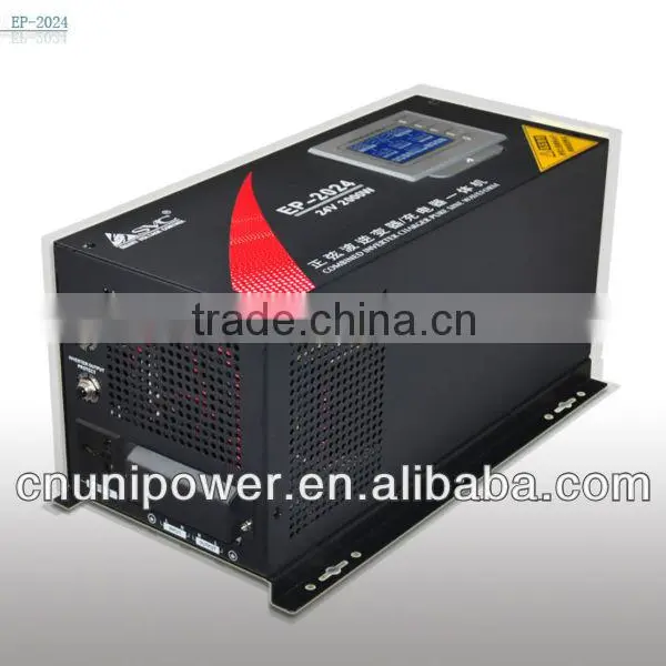 2000W Combined Charger Inverter Pure Sine Wave CPU LCD Remote Control 12/24/48V Converter photo-2