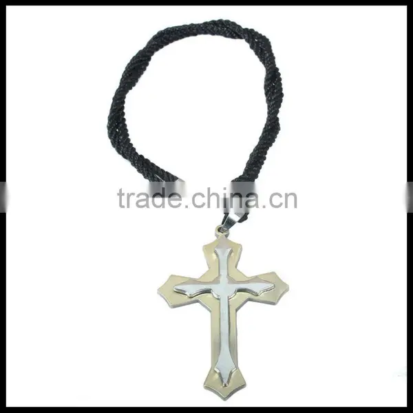 Titanium Steel Cross Pendant