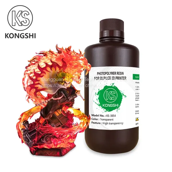 The Lowest Price Casting Clear Rigid Highly Transparent Photosensitive Resin photo-3