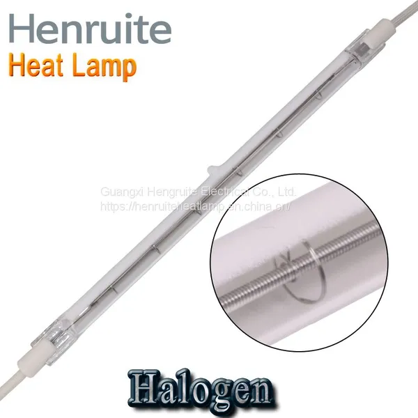 235v 2000w White Coat Single Tube Short Wave ir Bulb for Bottle Blowing Machine photo-5
