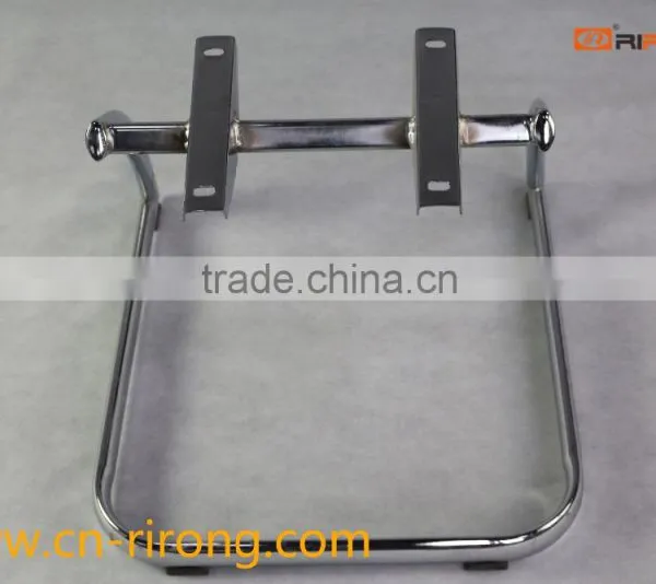 H880 Office Chair Plating Chair Frame With Wood Back photo-3