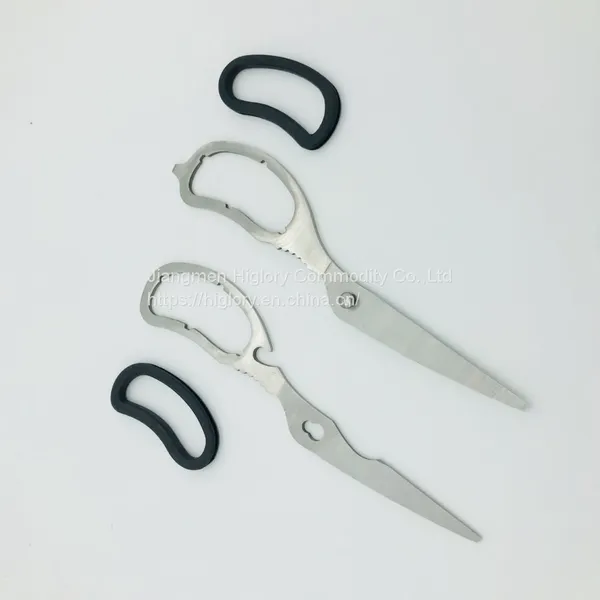 2022 Fashionable Travel Function Creative Co-op Metal Kitchen Shears Multi Purpose Scissor photo-3