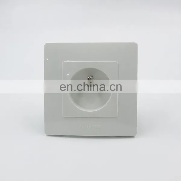 Afortec Hot Selling French Standard White Wall Power Socket White Senior Socket Household and Hotel Wall Socket photo-4