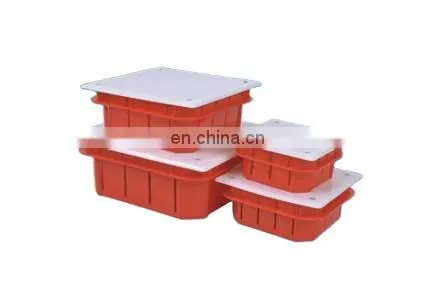High Quality 4 Screw Junction Box Red IP55 Electrical photo-3