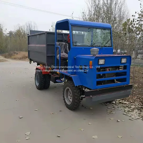 Маленький мусорный автомобиль с крюковым стрелочным механизмом
