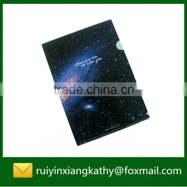 School Stationery Recycled PP Constellation Design L Shape Folder photo-4