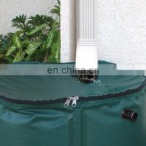 Hot Selling 250L 400L 750L Diy Green Portable Big Collapsible Rain Water Barrels photo-3