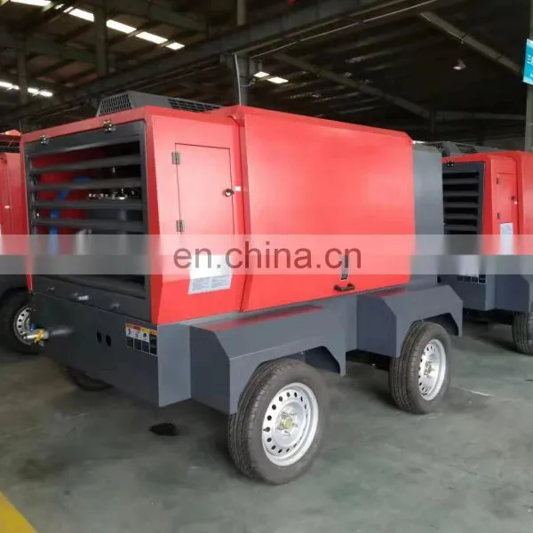 Portable Diesel Engine Screw Air Compressor For Drilling Rig photo-2