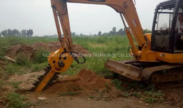 China Skid Steer Trencher Manufacturer Skid Steer Mounted Trencher Skid Steer Attachments Trencher photo-2