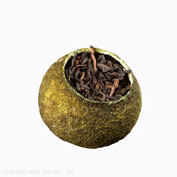 Xiaoqing Citrus Xinhui Picking Citrus Orange Peel and Pu'er Cooked Tea photo-3