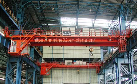 General Type Winch Trolley Double Girder Bridge Crane A6 Heavy Duty photo-3
