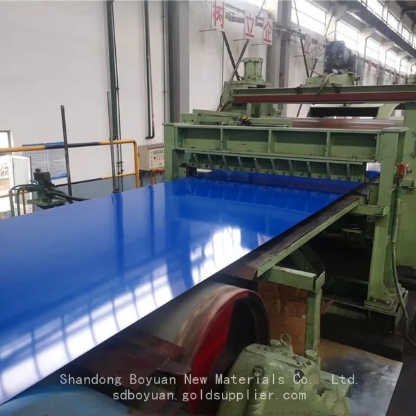 -High Weather-resistant Aluminum Zinc Color-coated Steel Coil Improves Construction Efficiency photo-2