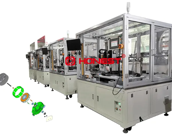 Automobile Fan Motor Assembly Line