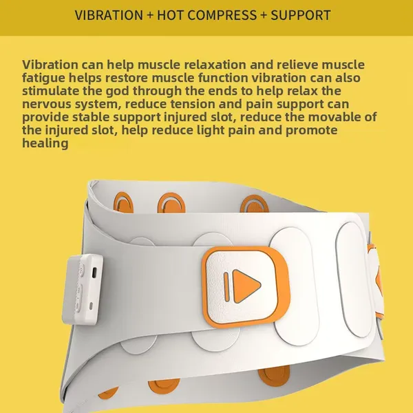 Wholesale EMS Pulse & Graphene Heating Waist Belt | TENS Menstrual Pain Relief Device | Model W321 photo-2