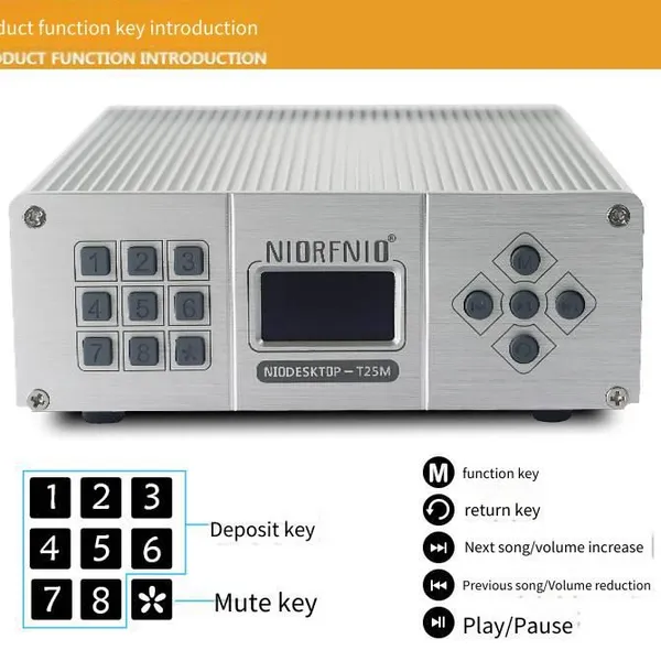 Liannuo Electronics Niot25m25wfm Wireless fm Radio for Drive-in Theaters and Campus Broadcasting photo-3