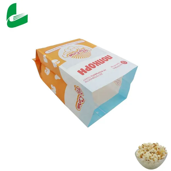 Микроволновые бумажные пакеты для закусок