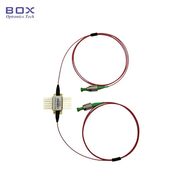 1550nm Semiconductor Optical Amplifier SOA, 25/30/35 dB High-gain, 14PIN Butterfly, SM/ PM Fiber-coupled, Application: Optical Switch, MOPA Laser photo-3