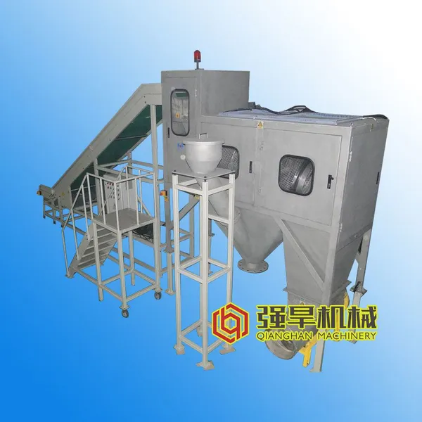 High Efficiency Dust Free Automatic Small Bag Unpacking Machine For Powder Granule photo-3