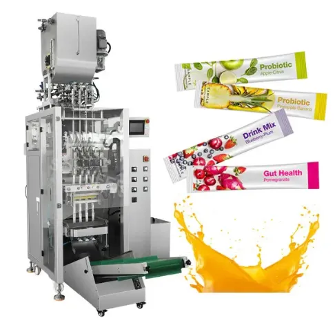Multi Lanes Pouch Packing Machine for Sauce Jelly Liquid Material