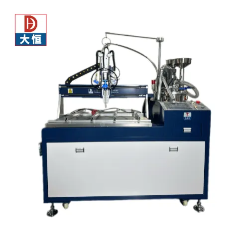 Two Component AB Glue Meter Mix Automatic Dispenser with Adjustable AB Resin Mixing Ratio