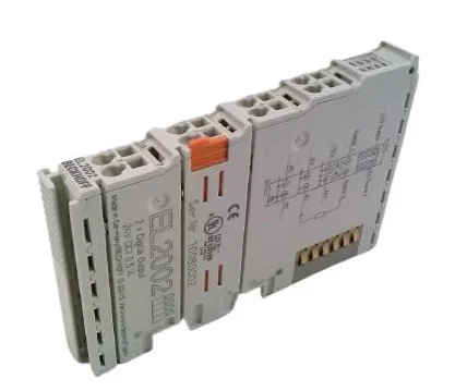 BECKHOFF EL2002 EtherCAT 2 Channel Digital Output Module 24V DC 0.5A PLC Industrial Automation IO Terminal photo-4