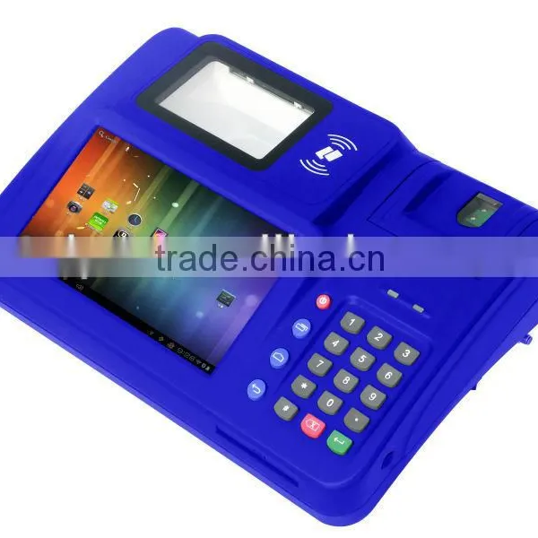 Telpo TPS550 Wireless 7' Android Rfid Barcode Reader/finger Printer/card Reader/bluetooth Pos Terminal photo-3