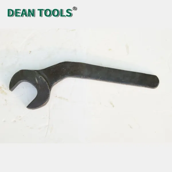 Industrial Grade 45# Steel Single Open End Wrench, Bent Handle,Offset Single Open Wrench photo-4