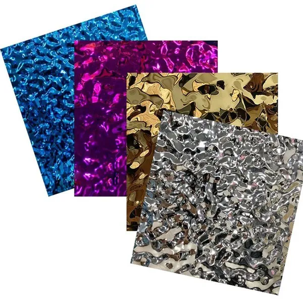 Multi-Color Chosen Decorative Water Ripple 304 photo-3
