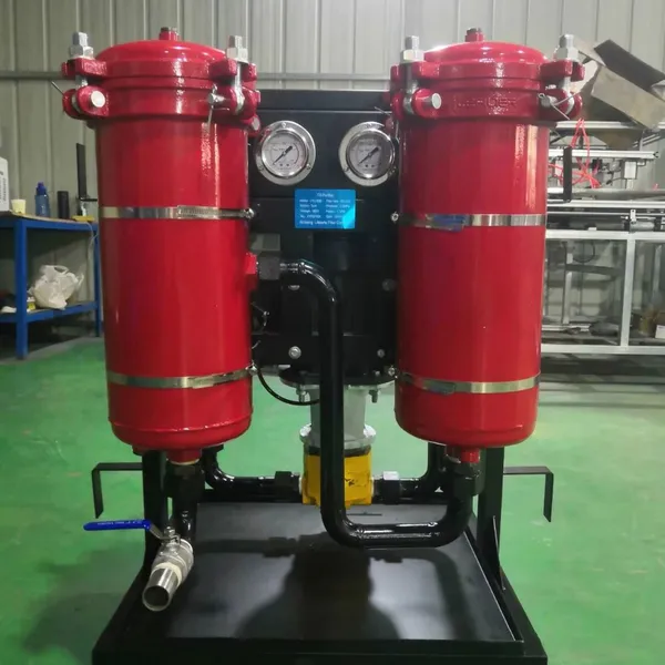 LYC-B High Precision Oil Filter Machine Trolley Filling & Bypass Filtration of Hydraulic Turbine Lubricant Oil