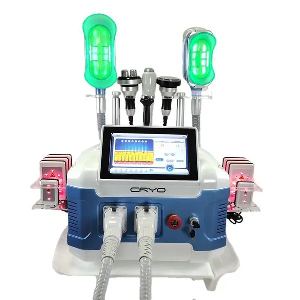 Portable Cryolipolysis Cavitation RF Lipolaser Fat Slimming Skin Tightening Beauty Machine