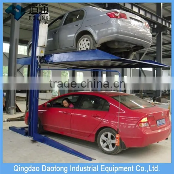 Cheap Prices Hydraulic Double Cars Parking Lift System photo-2