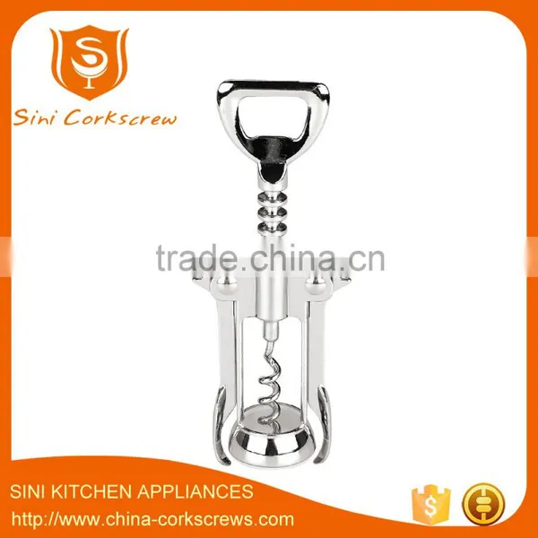 Zinc Alloy Corkscrew Winged Wine Bottle Opener Quality Choice photo-2