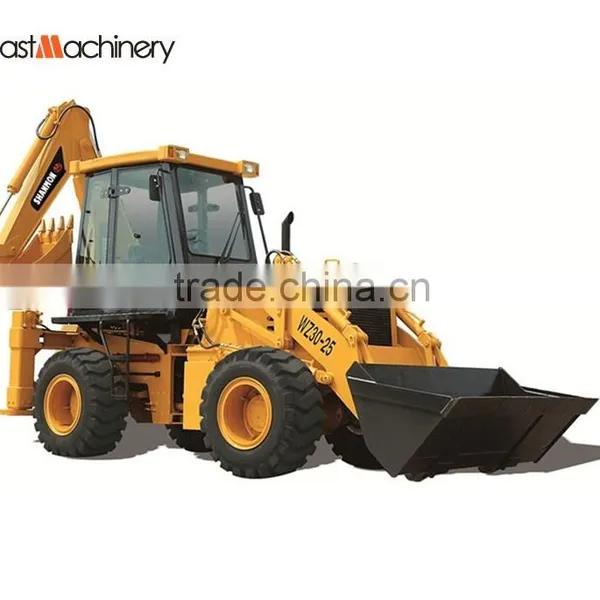 4wd backhoe, high quality Chinese backhoe, new 2.5 ton articulated backhoe loader for Malaysia