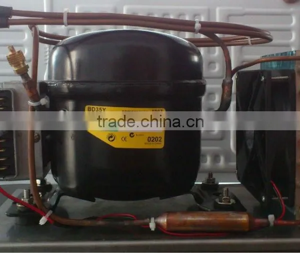 DC refrigeration compressor system