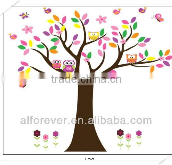New Arrival the Owl Tree Wall Decor Kids for Living Room photo-4