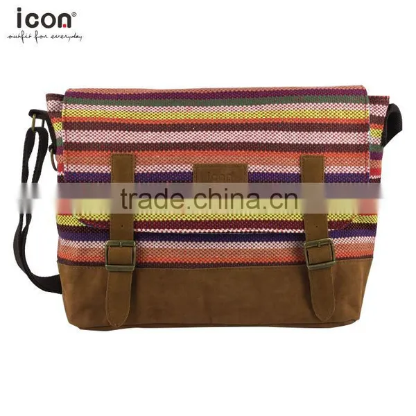 Aztec Tribal Pattern With Jacquard Fabric for Sling Bag