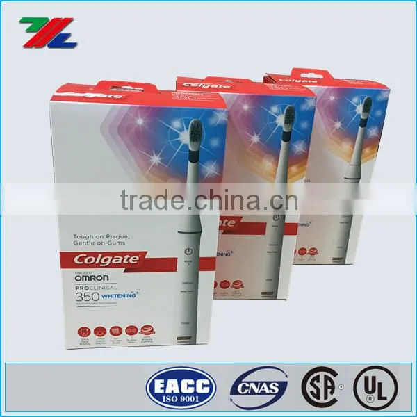 Electric Toothbrush High Quailty Customized Paper Gift Box UV Printed ;Custom Luxury Bow Packaging Paper Box photo-5