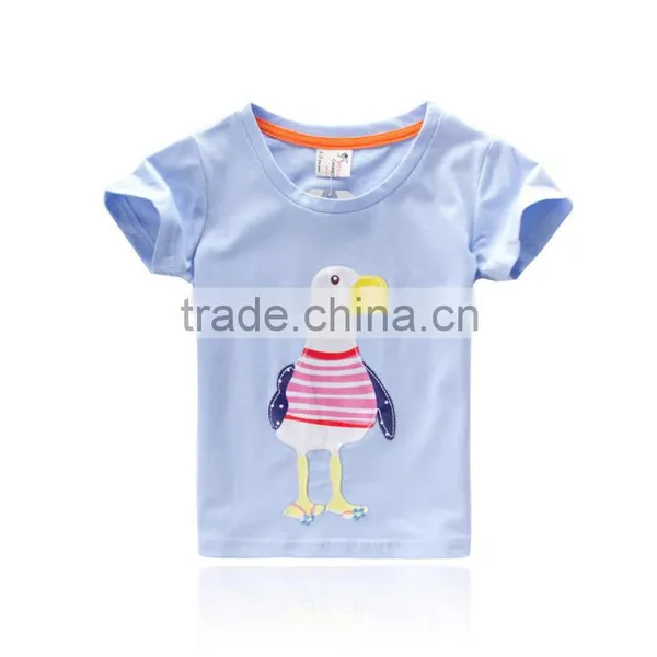 2015 Wholesale New Fashion Design Baby Girls Tshirt photo-3