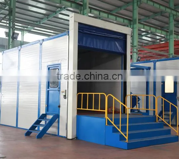Automatic Sand Peening Room With Protable Sand Blasting Tank photo-3