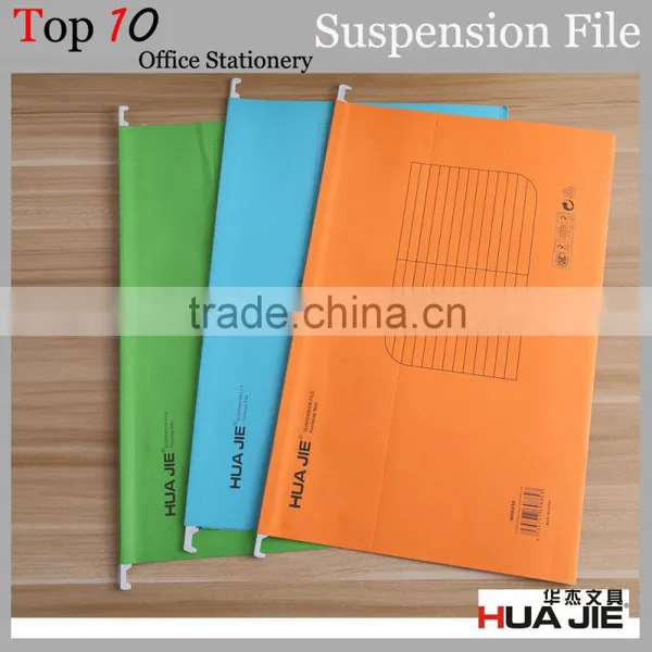 A4 FC Size Paper or PP Material Folder Shape Hanging Files Type Suspension File