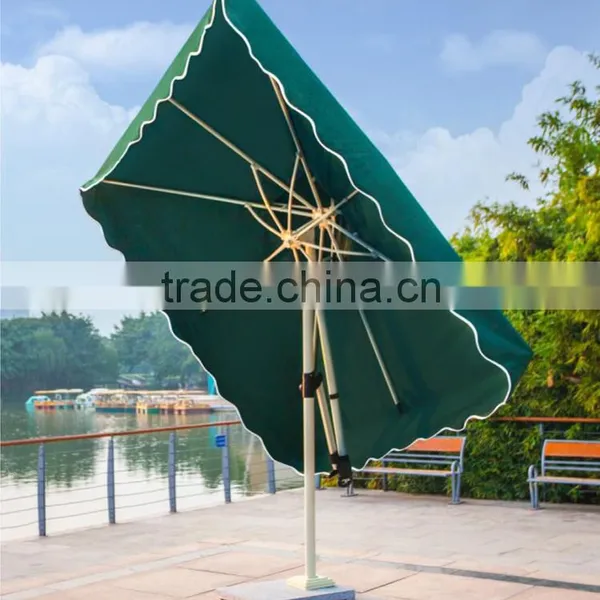 Large Windproof Green Red Beige Round Square Bali Tilt Mechanism Customized Outdoor Patio Garden Beach Umbrella With Marble Base Quality Choice photo-2