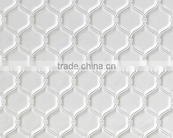 8x4 ft White PVC Embossed Board for Decor photo-2