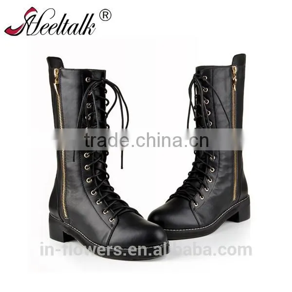 OEM ODM Custom Made Wholesale Genuine Leather Laydies Fashion Boots 2016