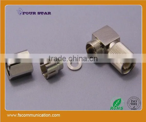 1.6/5.6 Male Clamp Right Angle Connector For BT3002 Cable C photo-2