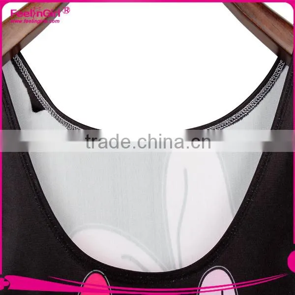 Wholesale Compression Pictures Of Girls Cotton Tank Tops photo-6