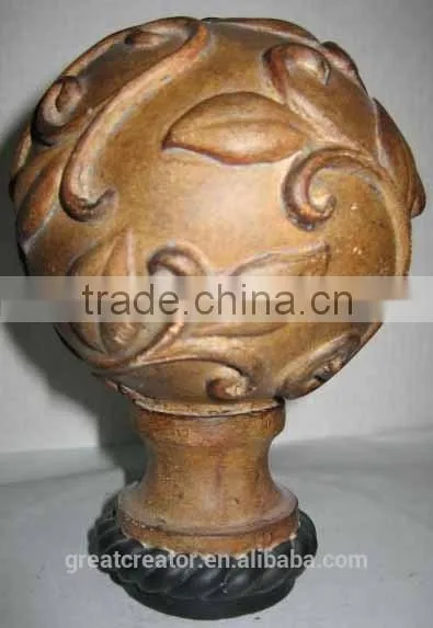 Home Decor Curtain Rod Finials Accessories Bed Finials photo-6
