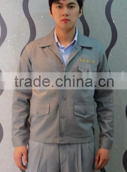 Light Blue Workwear Military Men's Uniform