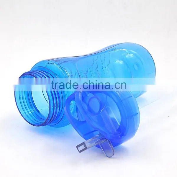 BPA Free 500ML OEM Branded Plastic Water Bottle With Straw photo-5