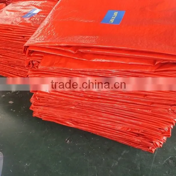 China PP /PE TARPAULIN High Density Polyethylene Leno Woven Fabric 3 Feet Aluminum Eyelet 16x16 Mesh Triangle Plastic Corner photo-4